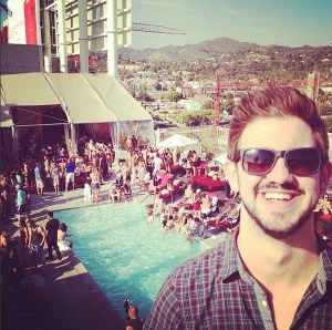 Ward Geene tijdens een Call of Duty toernooi in Los Angeles